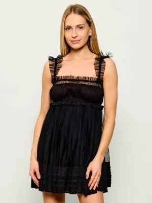 AllSaints Tiulowa sukienka ANGELA