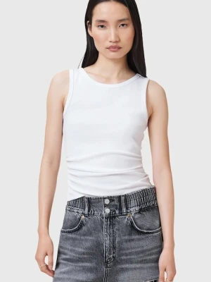 AllSaints top bawełniany KATARINA damskie kolor biały W192JC