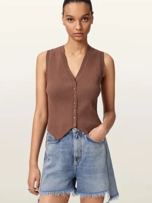 AllSaints top damski z wiskozy