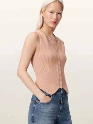 AllSaints top damski z wiskozy