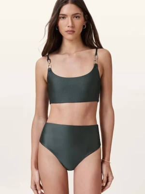 AllSaints top kąpielowy damskie TALARIA zielony