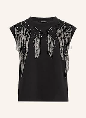 Allsaints Top Lennon schwarz