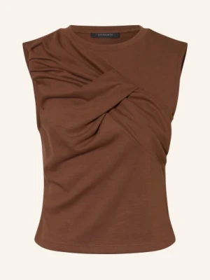 Allsaints Top Nella braun