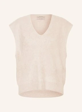 Allsaints Top Rebel Tank Z Kaszmiru weiss