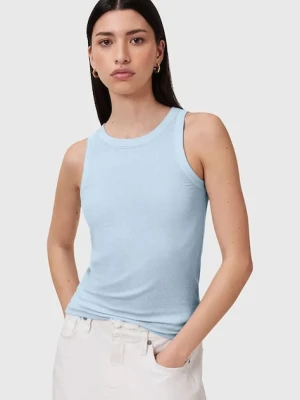 AllSaints top RINA damskie kolor niebieski W211JB