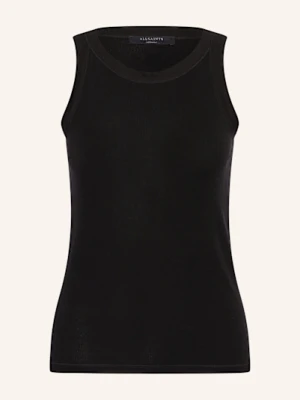 Allsaints Top Rina schwarz