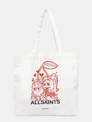 AllSaints torba bawełniana BREAKUP 40 x 35 x 13 cm