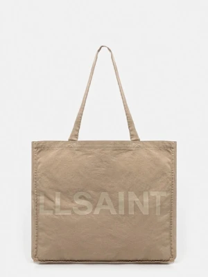 AllSaints torba bawełniana LARGE 46 x 42 x 19 c
