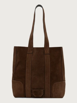 AllSaints torba damska skórzana ARES brązowy