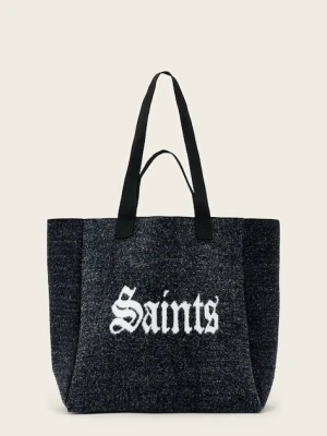 AllSaints torba IZZY kolor czarny W298XD