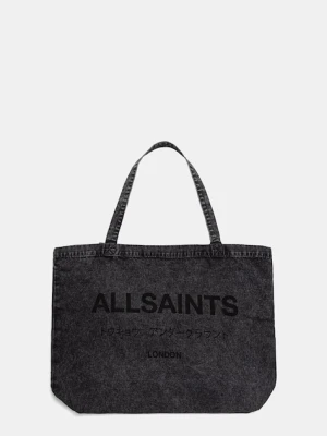 AllSaints torba męska jeansowa