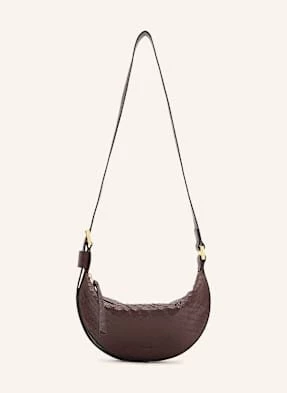 Allsaints Torba Na Ramię Half Moon rot