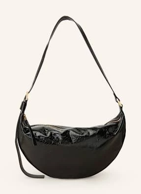 Allsaints Torba Na Ramię Half Moon schwarz