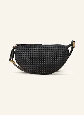 Allsaints Torba Na Ramię Half Moon schwarz