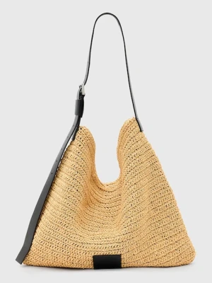 AllSaints torebka ASHA kolor beżowy W249XC