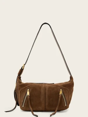 AllSaints torebka hobo damska zamszowa JEAN