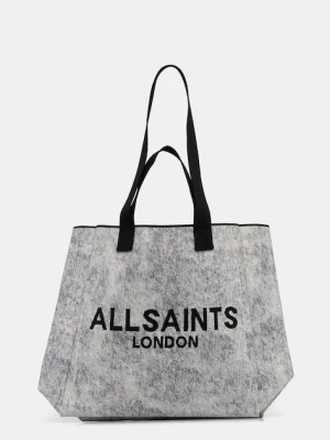 AllSaints torebka IZZY kolor beżowy W410XC
