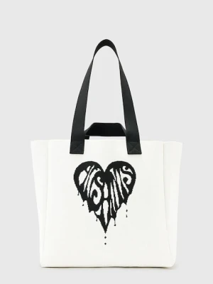 AllSaints torebka IZZY kolor biały W297XD