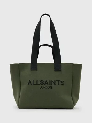 AllSaints torebka IZZY kolor zielony W167XB