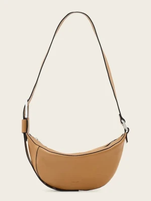 AllSaints torebka rogal damska skórzana LUNA