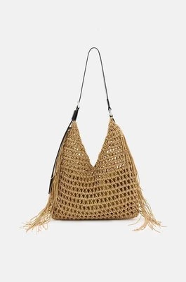 AllSaints torebka SABINE SHOULDER BAG kolor beżowy W080XA