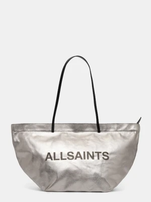 AllSaints torebka SERAFINA kolor srebrny W438XC