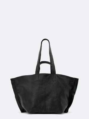AllSaints torebka shopper damska skórzana LUTECE czarny