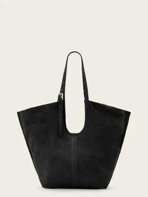 AllSaints torebka skórzana ARA kolor szary W285XD