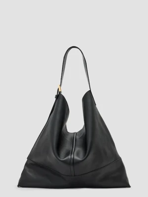 AllSaints torebka skórzana ASHA kolor czarny W400XC