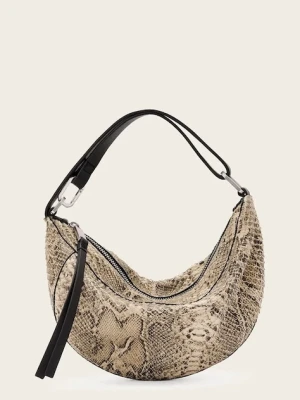 AllSaints torebka skórzana kolor żółty W547XD