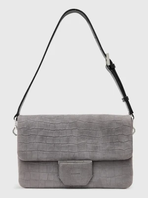 AllSaints torebka skórzana ONDINE kolor szary W353XC