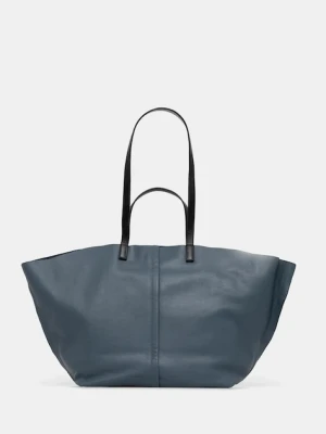 AllSaints torebka skórzana PHOENIX kolor niebieski W493XB