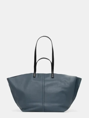 AllSaints torebka skórzana PHOENIX kolor niebieski W493XB
