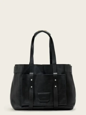 AllSaints torebka skórzana URSA