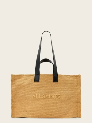AllSaints torebka tote damska pleciona LUTECE
