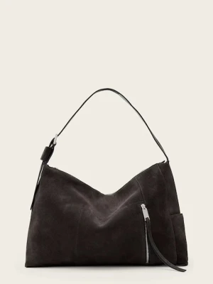 AllSaints torebka zamszowa ALBA