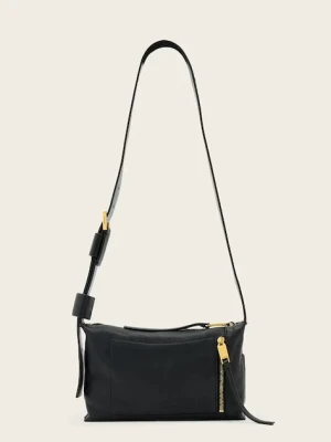 AllSaints torebka zamszowa ALBA