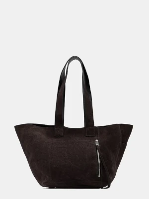 AllSaints torebka zamszowa ALBA