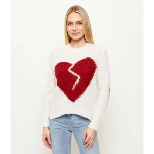 AllSaints Wełniany sweter LUVHEART | Regular Fit