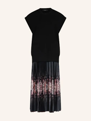 Allsaints Zestaw: Bezrękawnik I Sukienka Satynowa Harley Ophis schwarz