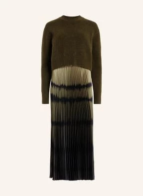 Allsaints Zestaw Curtis: Sweter I Sukienka gruen