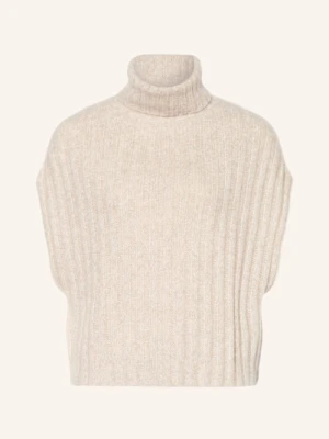 Allude Bezrękawnik Z Kaszmiru beige