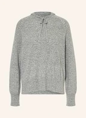 Allude Bluza Z Kapturem Z Dzianiny Z Dodatkiem Kaszmiru grau