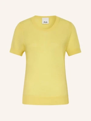 Allude Dzianinowa Koszulka Z Kaszmiru gelb