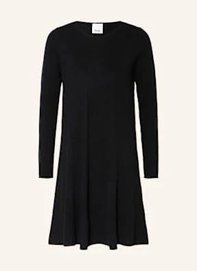 Allude Dzianinowa Sukienka Z Kaszmirem schwarz