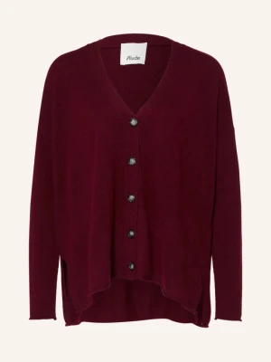 Allude Kardigan Oversize Z Kaszmiru rot FIOLETOWY