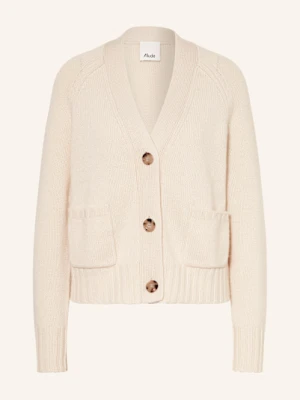 Allude Kardigan Z Dodatkiem Kaszmiru weiss