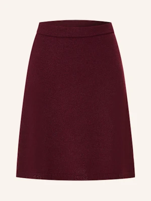 Allude Spódnica Z Dzianiny Z Dodatkiem Kaszmiru rot