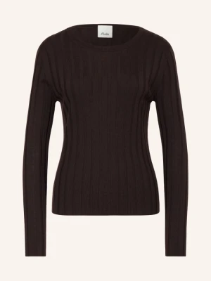 Allude Sweter braun CIEMNOBRĄZOWY