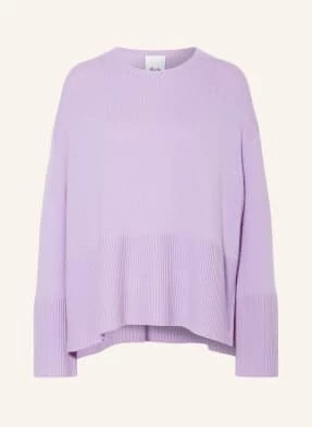 Allude Sweter Oversize Z Kaszmirem lila